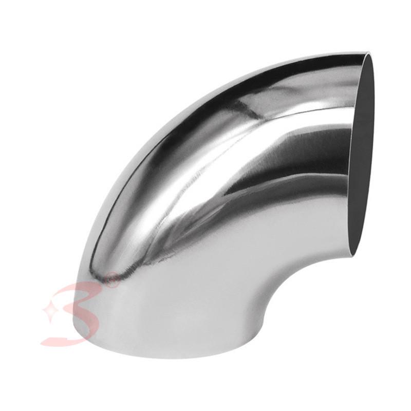 热销不锈钢201材质2.0厚装饰弯头口径203~32590度镜面亮光配件弯