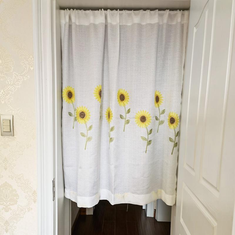 免打孔纱帘门帘衣帽间遮丑帘衣柜屏风帘柜子防尘遮挡隔断帘伸缩杆