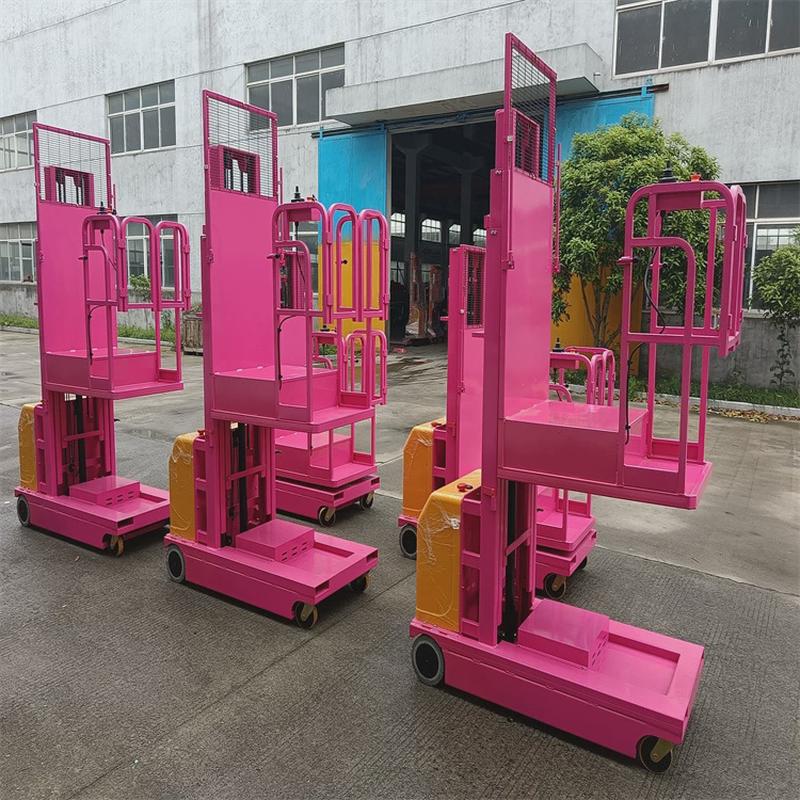 全自行维修高空取料机设备高空取货维修方便上下货升降车