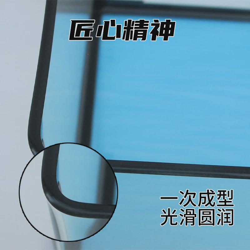 厂家定制t型客厅家用弧生态缸乌龟缸水族箱造景箱平生态水草缸