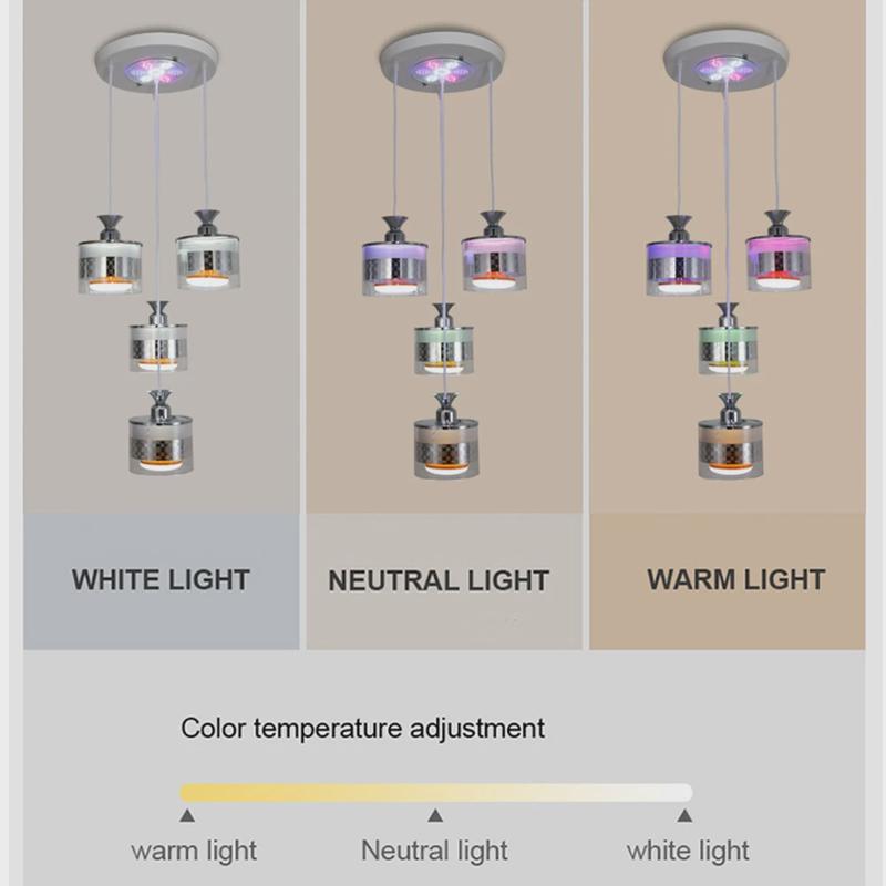 新中式现代简约创意个性餐厅吊灯客厅吧台楼梯商照装饰灯中山灯饰