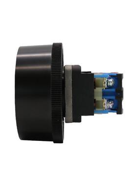 热销ar30b2r蘑菇头大头自复位按钮开关1no1nc开孔30mm红绿