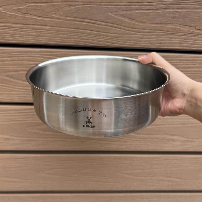 304不锈钢大圆盘蒸年糕凉皮蒸盘水果盘子盛海鲜深盘面皮锣烤盘,餐饮具,盘,淘宝优惠券,粉丝福利购,淘宝优惠卷