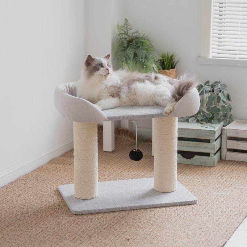 升级网红大床猫窝猫爬架粗剑麻柱布偶缅因大型猫矮脚猫玩具猫抓板,宠物/宠物食品及用品,猫爬架,淘宝优惠券,粉丝福利购,淘宝优惠卷