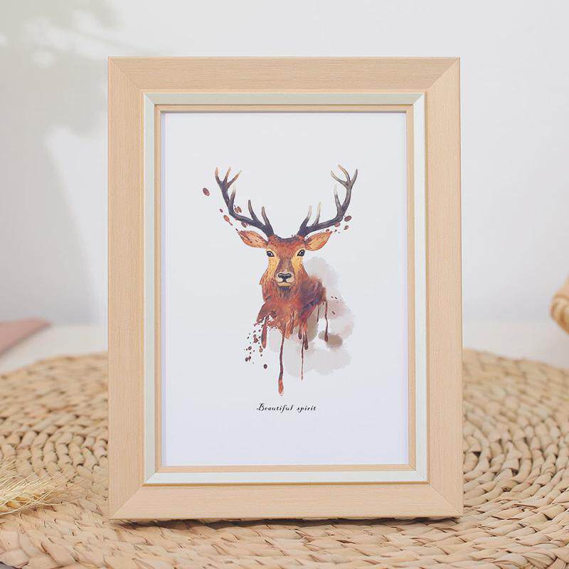 定制加洗照片清新相框摆台5五6六7七8八10寸a4挂墙画框简约相框架