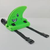 电商eva儿童游泳训练自由泳练习鲨鱼鳍浮背打水板浮水板