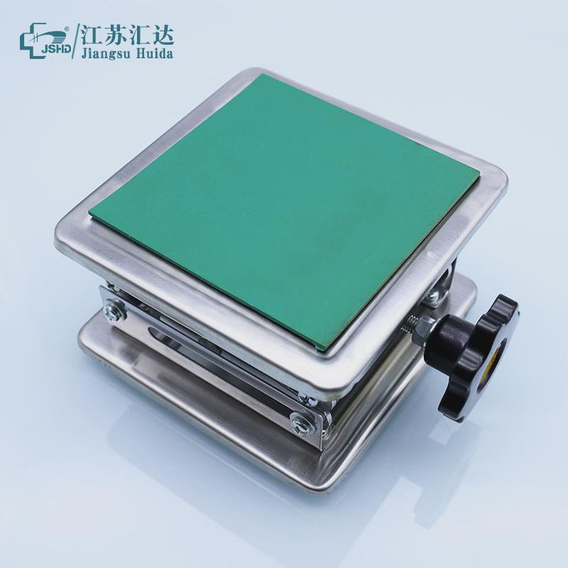 实验室升降台15*15cm加厚304不锈钢升降台手动微型支撑架水平仪