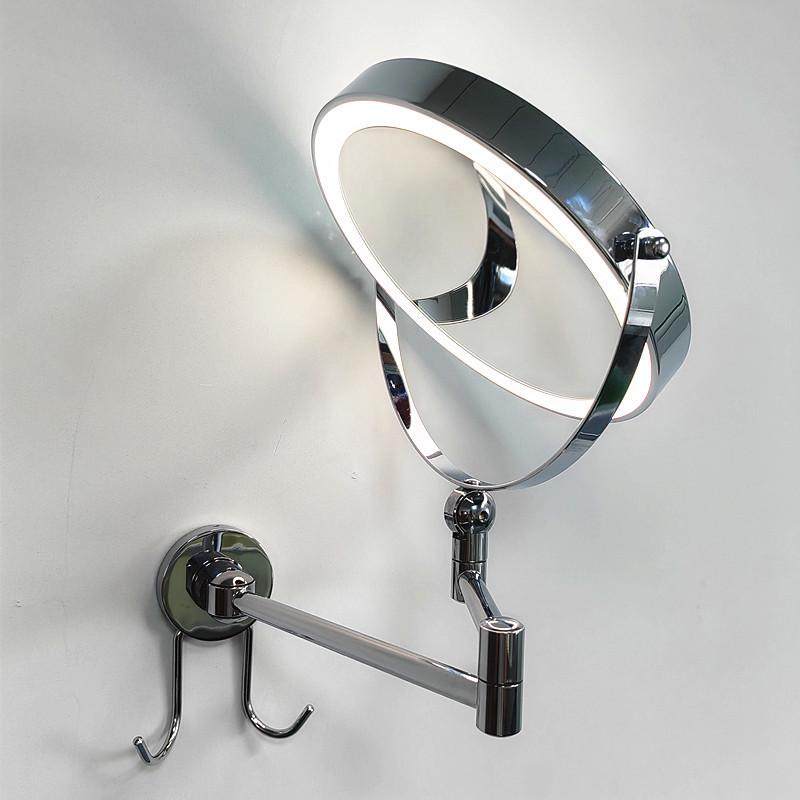 浴室化妆镜led带灯美容镜伸缩免打孔折叠卫生间酒店壁挂梳妆镜子,农机/农具/农膜,播种栽苗器/地膜机,淘宝优惠券,粉丝福利购,淘宝优惠卷