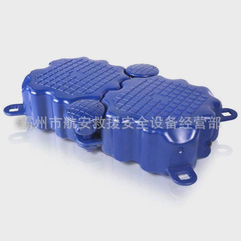 户外栈道游船泊位水上浮筒水面拼接组装式浮桥景区加厚塑料浮桶