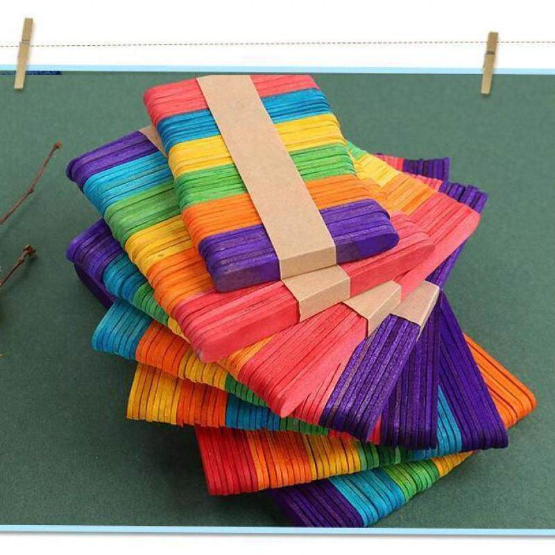 促销雪糕棒模型制作工具DIY小屋材料冰棒棍宽小木条木片木棒