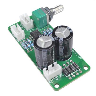 允迪发烧HIFI精品LF353场管运放直流放大前级电路成品板超NE5532