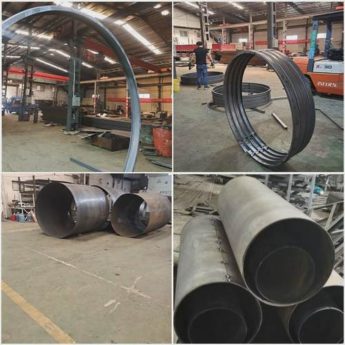 非标钣金卷圆焊接加工切割压弯成型大小头金属圆锥定制钢板滚圆