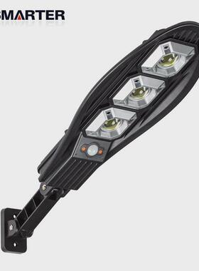 太阳能路灯庭院花园照明户外家用一体化COB人体感应LED壁灯