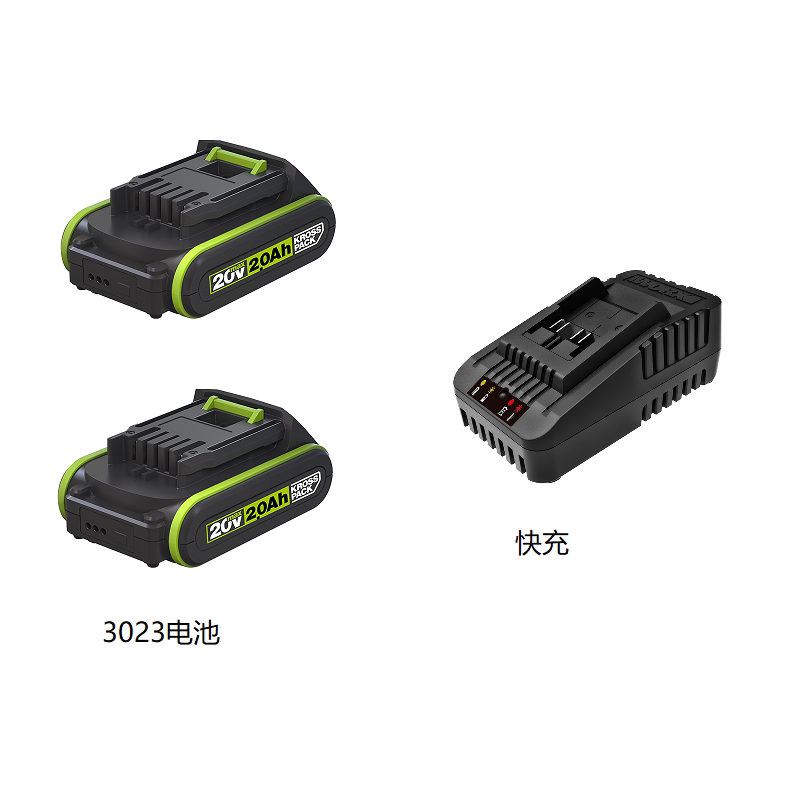 WORX威克士锂电池WA3023大脚板20V 2.0电钻电锤起子机扳手
