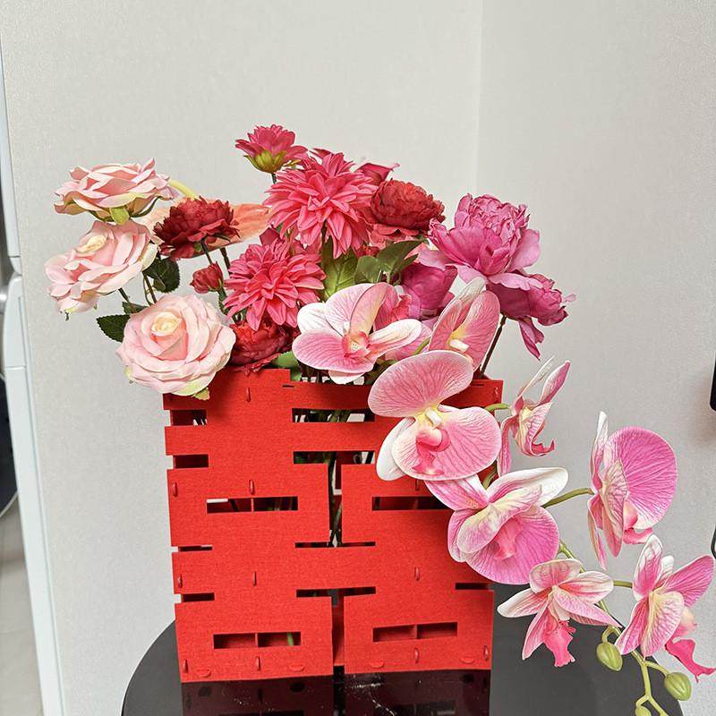 懿婚礼婚房布置仿真花立体喜摆件新房客厅卧室生装饰婚庆用品大全,节庆用品/礼品,喜字/剪纸/贴纸,淘宝优惠券,粉丝福利购,淘宝优惠卷