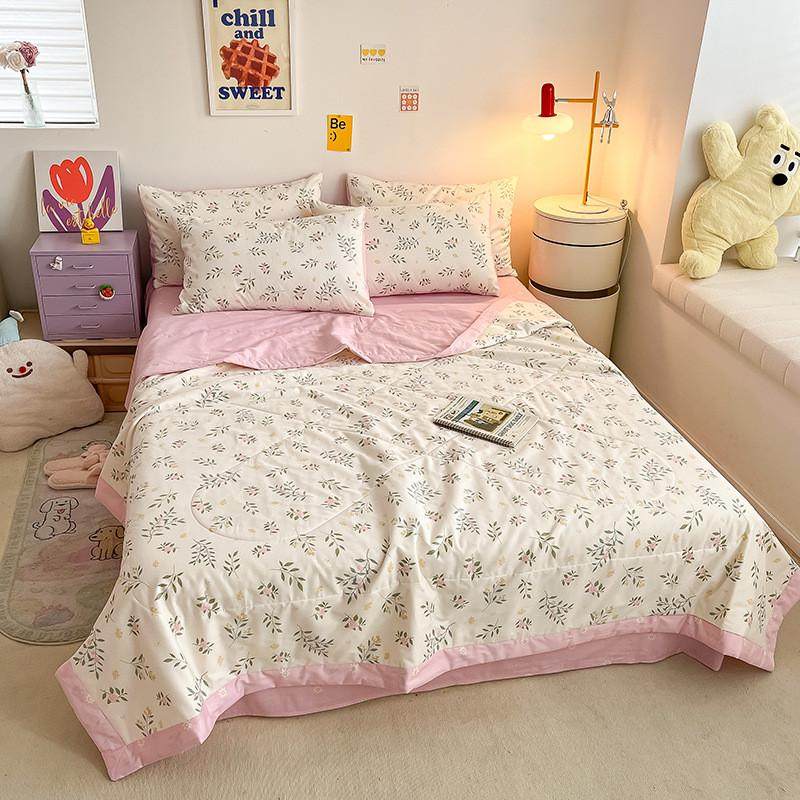 棉花单双人全棉夏凉被夏被四件套儿童薄被子宿舍空调被芯批发,床上用品,化纤被,淘宝优惠券,粉丝福利购,淘宝优惠卷