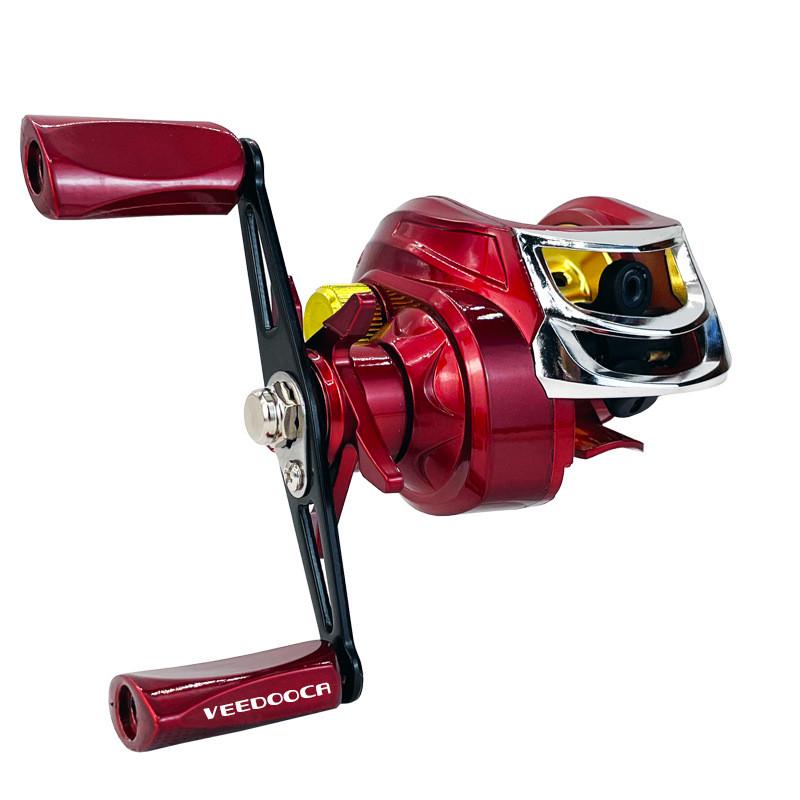 路亚水滴轮全金属超轻打黑微物路亚轮筏钓渔轮远投防炸线刹车磁力