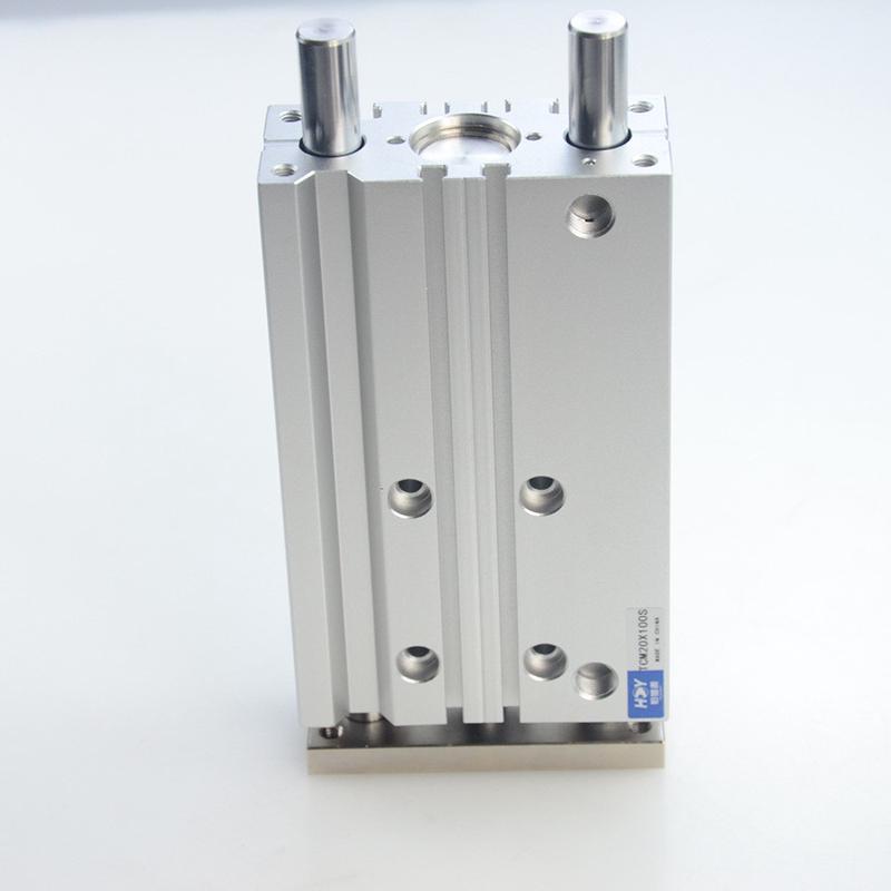 smc型三轴气缸tcm25/32/40x20x30x40x50x60mgpm可调杆导厂家直销