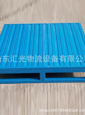 钢托盘现货川字铁托盘金属单面双面钢制托盘2吨叉车1.2托盘满铺