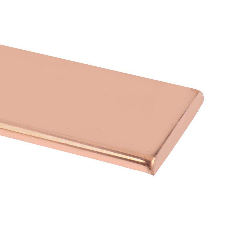 可源铜业t2紫铜排加工5×306*30镀锡铜排成套非标欣定制