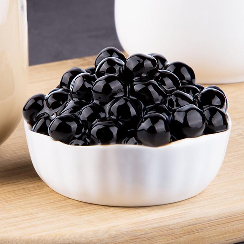 广村珍珠粉圆1KG*16包黑珍珠珍珠奶茶波霸珍珠奶茶店专用