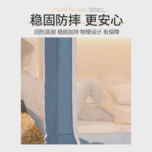 a6l蚊帐家用2023新款 纹帐防摔 儿童加蒙古包卧室防护栏围栏一体式