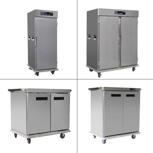 商用宴会保温餐车双门不锈钢酒店厨房保温车送餐可移动保温柜22层