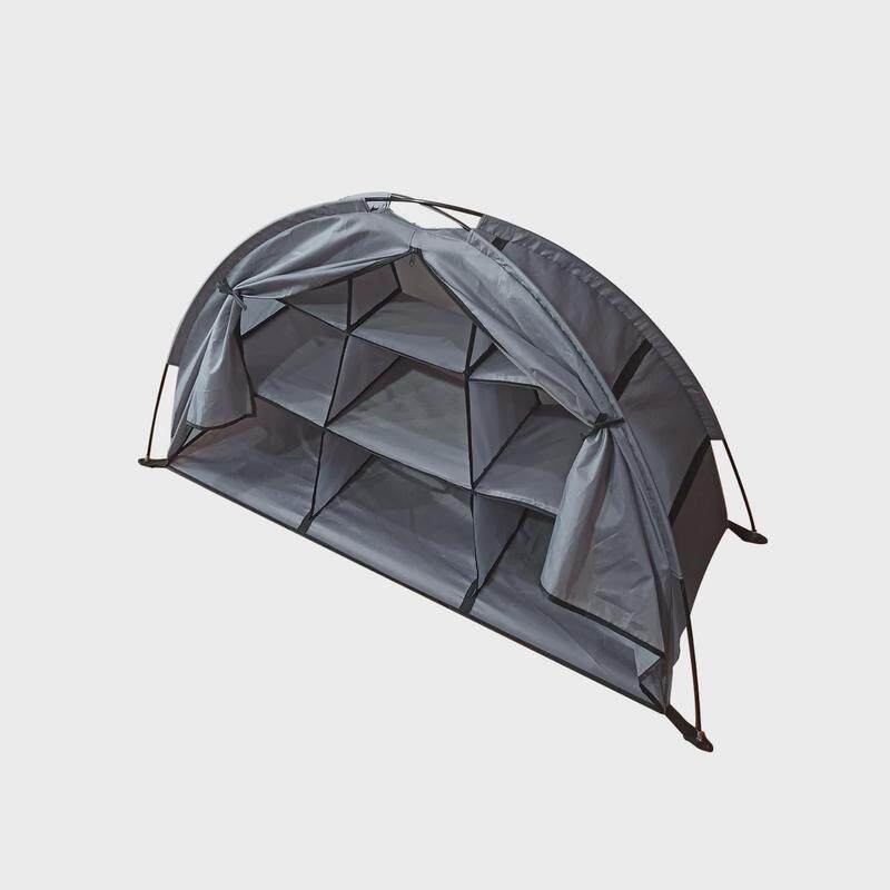 新品户外聚餐收纳柜野营鞋柜鞋架可折叠帐篷9格储物