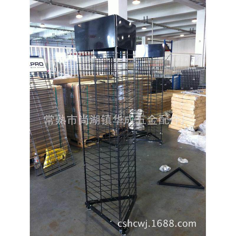 三角形移动货架自由移动可拆卸组装表面处理颜色可选商超货架中量