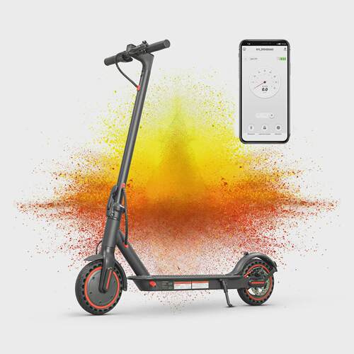 欧美海外仓可折叠8.5寸后减震36v10.4ah电动滑板车代步车