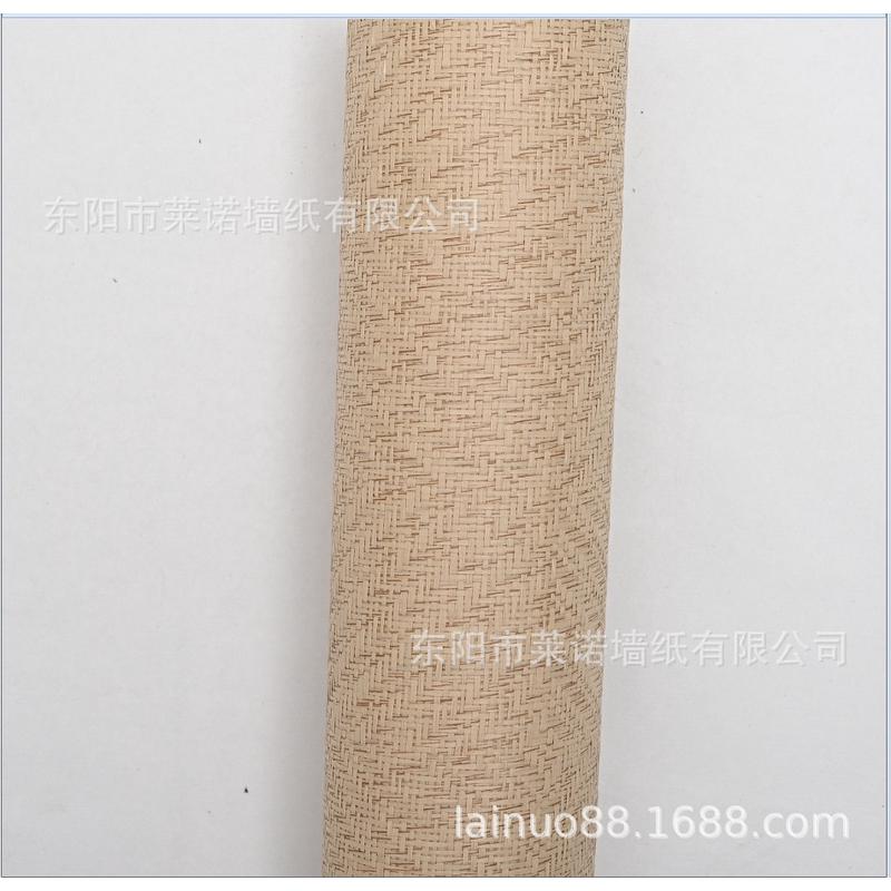 壁纸草编纸编织植玄关芦苇吊顶竹片背景中式古典风格装饰牆紙包邮