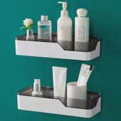 XEI3卫生间置物架洗手间免打孔洗脸台墙上浴室收纳架厕所洗漱台挂