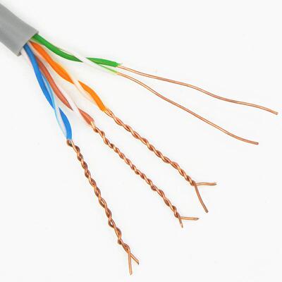 cat5e超五类网络线监控网线0.52纯铜包银/高导铝双绞线宽带厂家