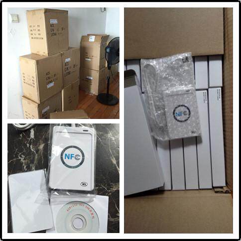 热销acr122u-a9非接触式ic卡读写器/感应m1uid卡读写器卡读写器