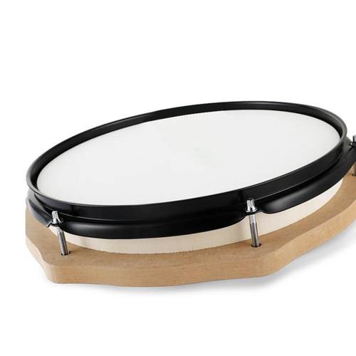 12寸仿真哑鼓练习器套装仿真鼓练习哑鼓垫架子鼓初学练习静音哑鼓