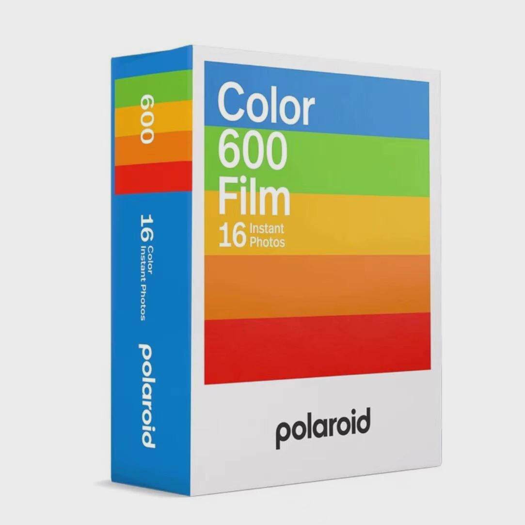 polaroid宝丽来600拍立得相纸白边色彩黑白复古双包单胶片