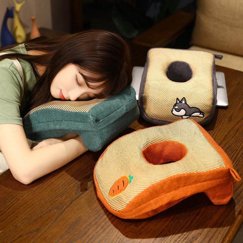 夏季凉席午睡枕午休神器小学生趴枕桌上儿童趴睡枕睡觉抱枕,居家布艺,午睡枕,淘宝优惠券,粉丝福利购,淘宝优惠卷