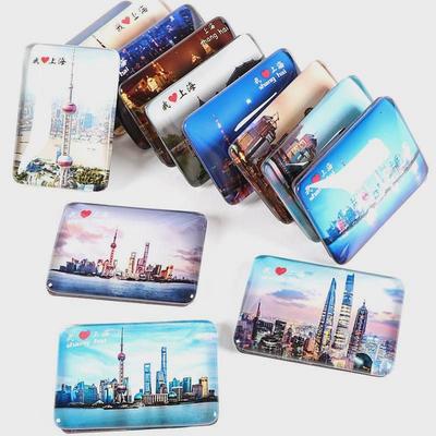 Shanghai souvenir China crystal fridge magnet