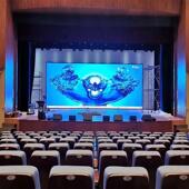 全彩led广告屏显示大屏幕小间距室内p2.5户外p3舞台背景透明电子