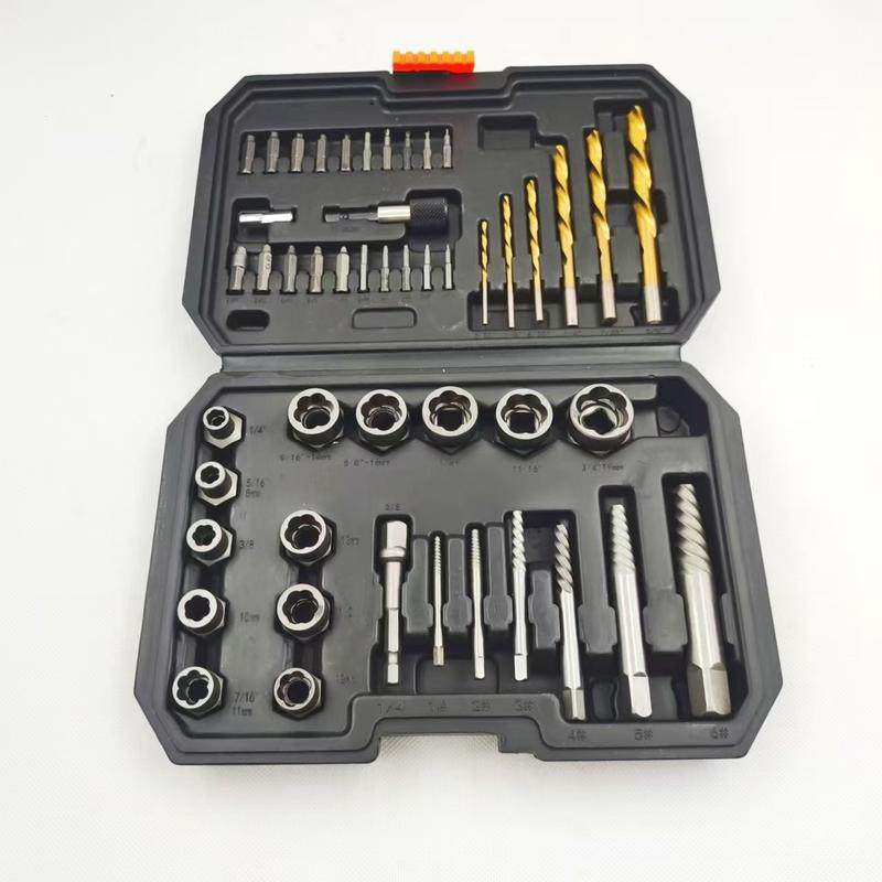 48pc螺母取出器螺丝取出器左旋麻花钻拆装工具滑牙螺帽拆除器套装,畜牧/养殖物资,特种养殖设备,淘宝优惠券,粉丝福利购,淘宝优惠卷