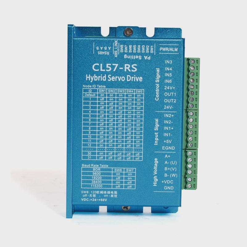 57驱控步进驱动器体型闭环一cl57-rs驱动器
