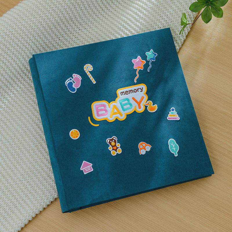 相册本插页式大容量家庭纪念册影集混合装儿童宝宝成长手册5寸6寸