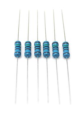 金属膜精度1w电阻1%1r/2r/3r/4r3/5r6/6r2/7r5/10r/20r色环电阻