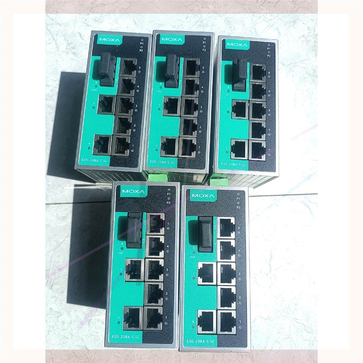 议价摩莎(MOXA)EDS-208A-S-SC 8口非网管百兆工