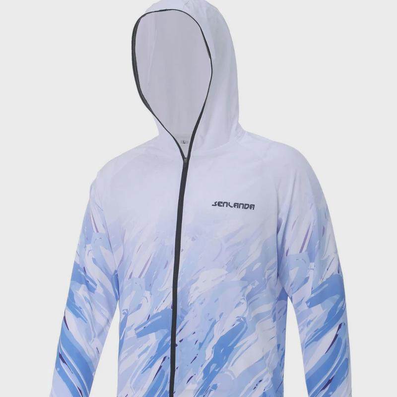 新款钓鱼装夏季服防晒男士速干垂钓冰丝透气服装路亚户外户外吸汗