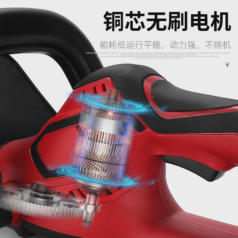 电动家用绿篱机便携式充电茶树篱笆叶剪园林修小型无线绿化修剪机