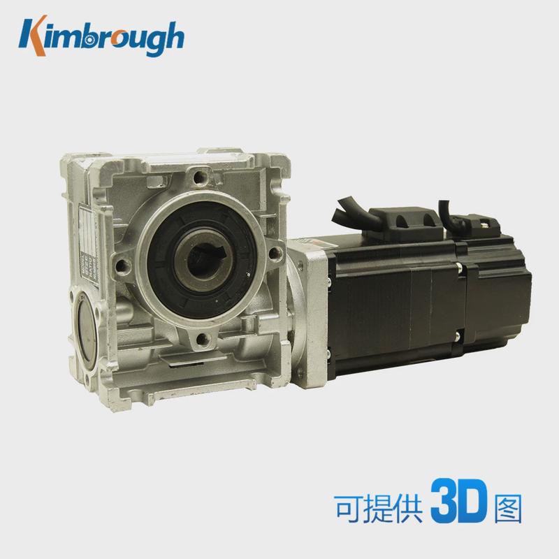 57蜗轮减速带刹车力矩步进电机电机闭环1.3nm速比5-80