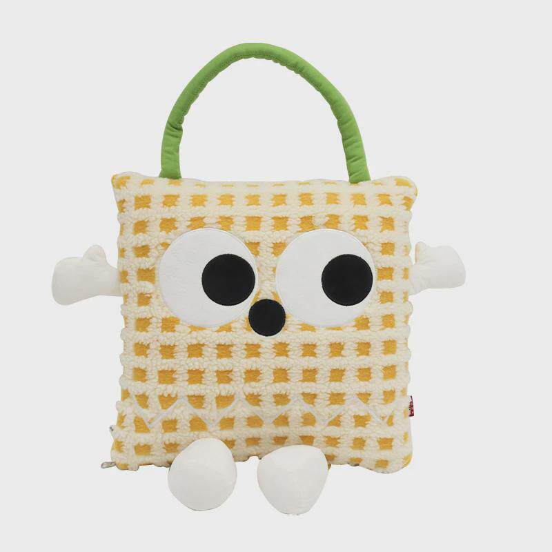 可爱卡通抱枕被子两用二合一康乐办公车用屋差旅多功能抱枕被