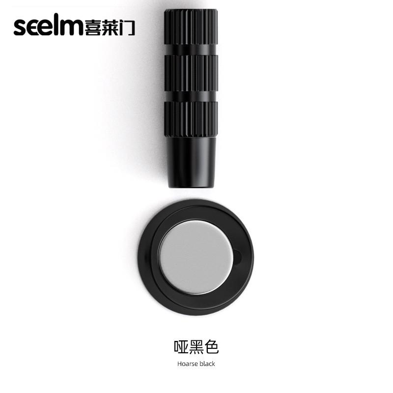 bagb隐形门碰隐藏式门吸防撞门挡器全铜地吸免打孔木门磁力地吸