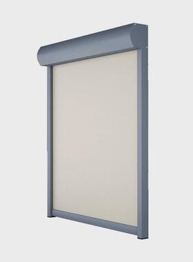 84n电动防风办公室户外阳台遮光遮雨露台凉亭卷帘阳光房智能遮阳